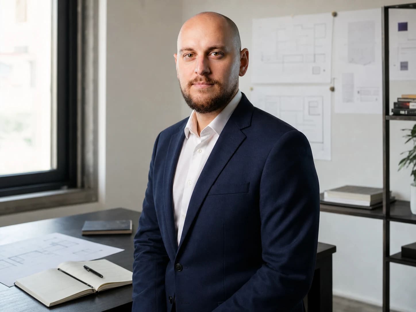 Gabriele Pecchioli durante una sessione di lavoro
