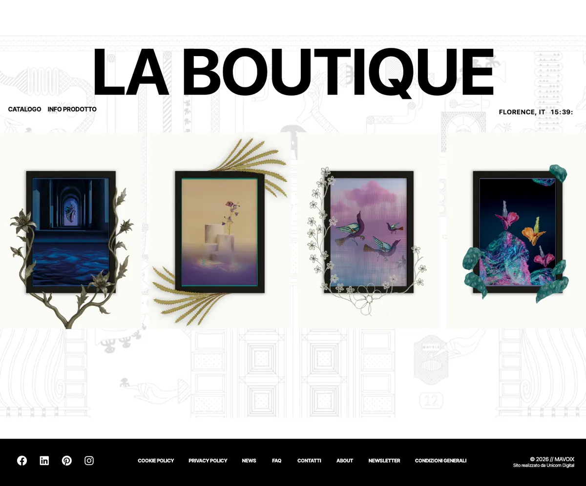 Anteprima del sito MaVoix Boutique